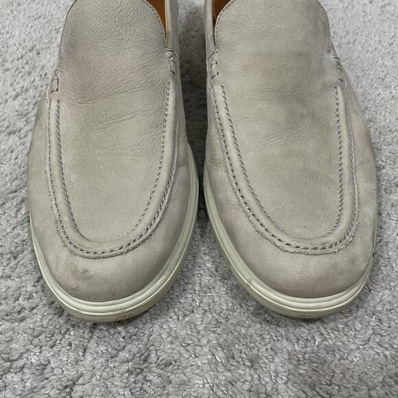 Peter Millar Crown Crafted Excursionist Nubuck Venetian Loafer Mens 13M Fog Gray main image 10
